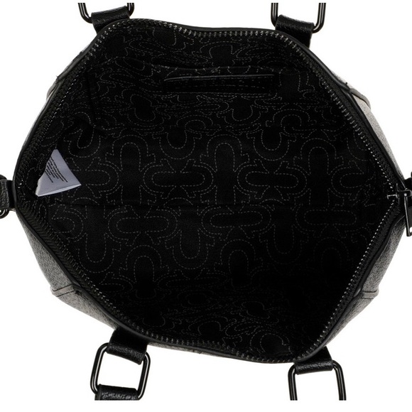 True Religion Logo Strap Solid Mini Satchel - Picture 3 of 4